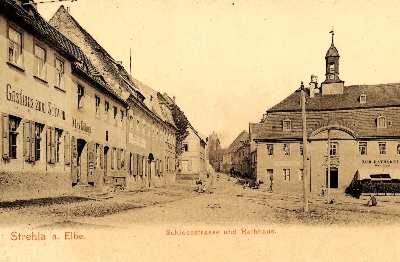Town halls in Landkreis Meissen, Restaurants, Germany, 1903.