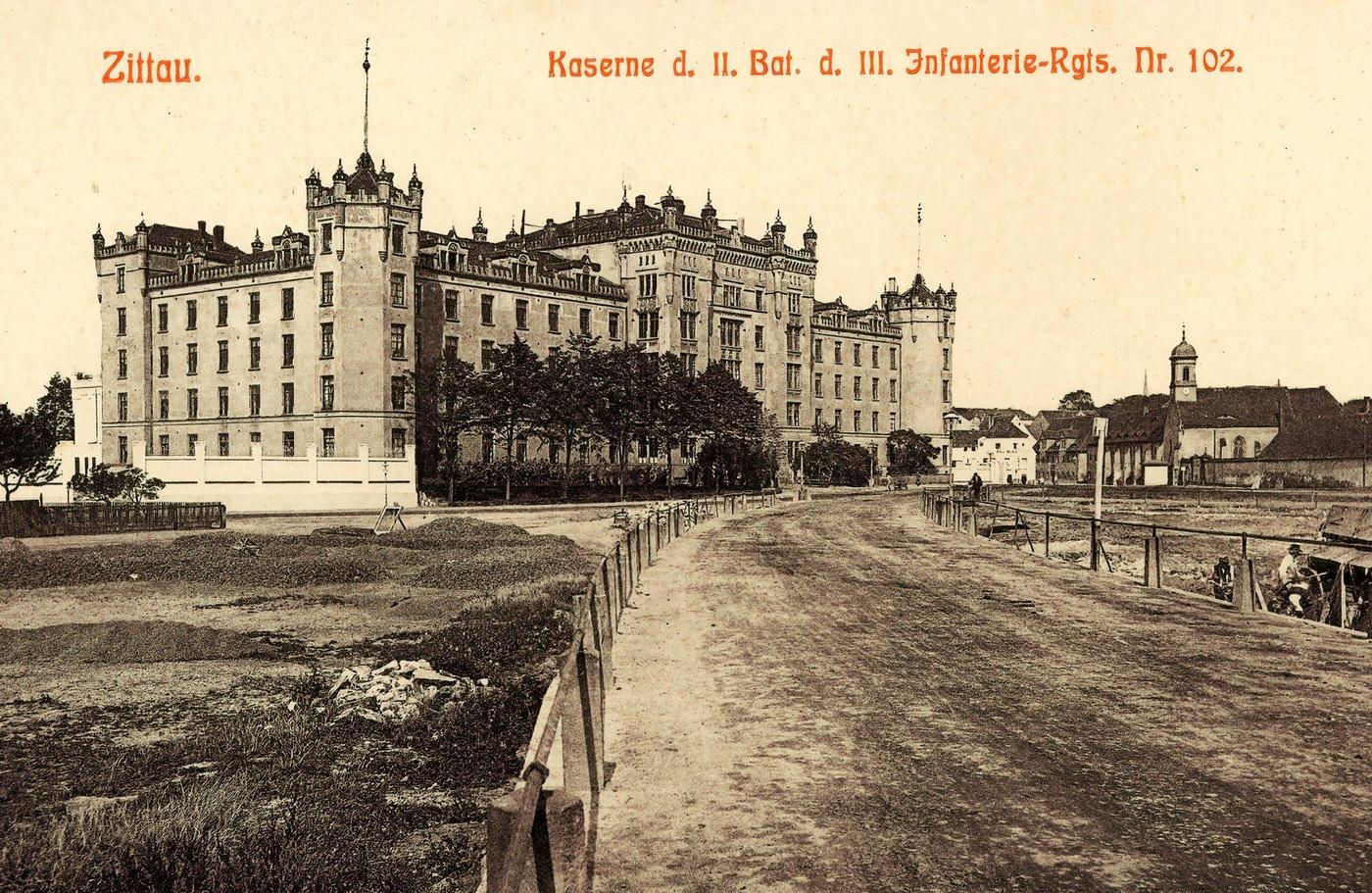 Military facilities, Infanterie-Regiment, Landkreis Gorlitz, Germany, 1904.