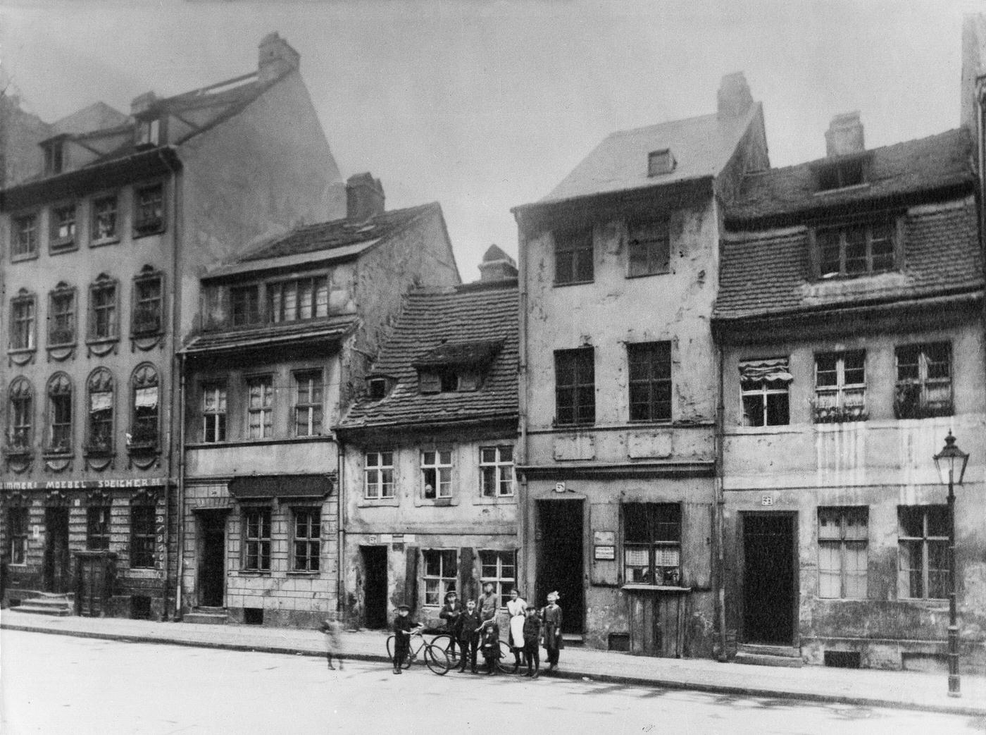 Parochialstasse in Berlin's Altstadt, around 1900.