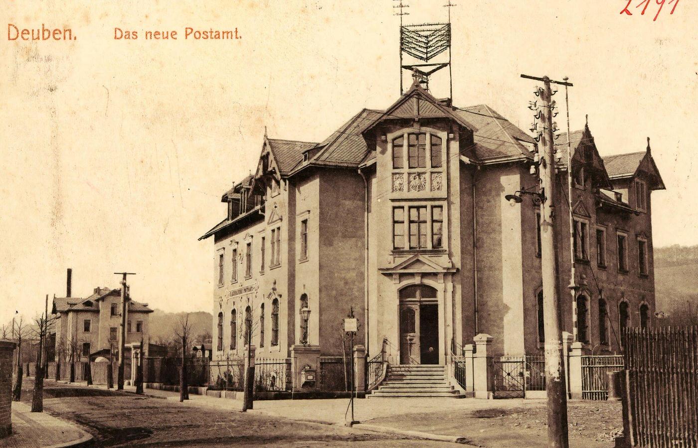 Post offices in Landkreis Sachsische Schweiz-Osterzgebirge, 1901