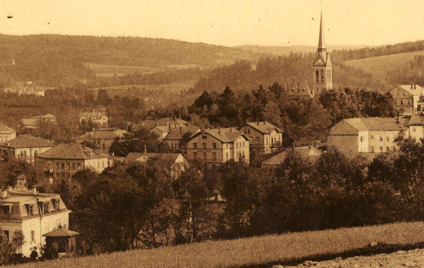 Views of Bad Elster, Vogtlandkreis, 1900s, Germany.
