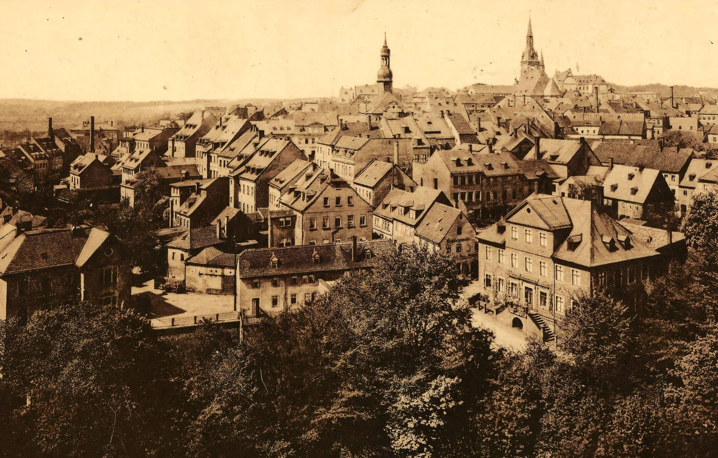 Castles in Landkreis Zwickau, Waldenburg, 1900s, Germany.