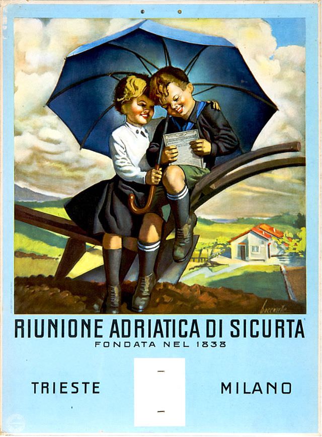 Calendar, Riunione Adriatica di Sicurta, 1934