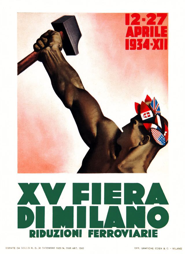 XV Fiera di Milano, April 1934