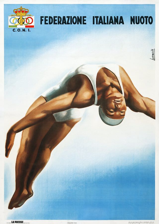 Federazione Italiana Nuoto [Diver], 1936