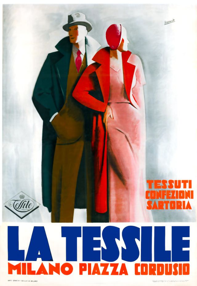 La Tessile, Milano, circa 1930s
