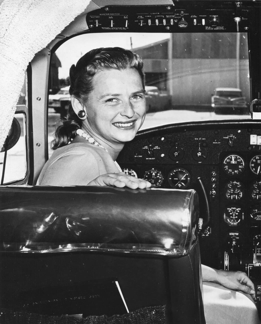 Jerrie Cobb in Lovelace Foundation's Woman in Space Program, 1960