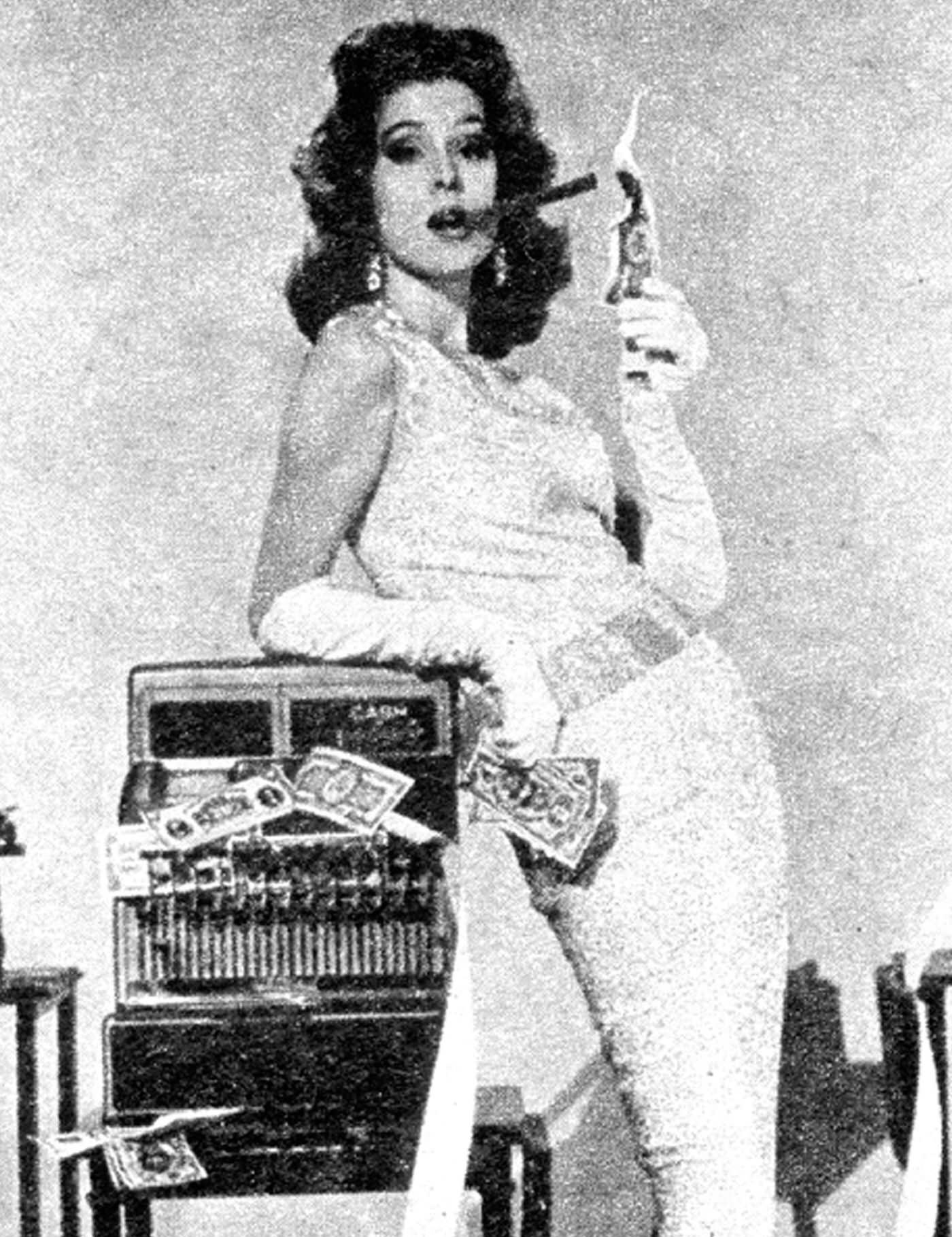Suzy Parker Poses as Glamorous Diva to Promote 'The Interns,' Los Angeles, 1961