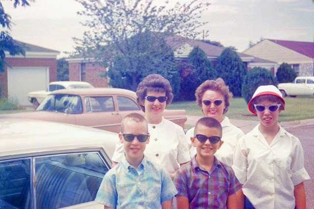 1950s Family with Sunglasses