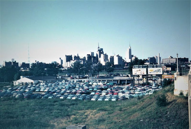 Dallas Skyline, Circa 1950s