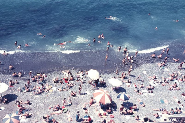 People at the Beach, Circa 1950s