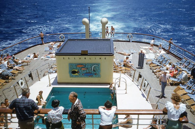 S.S. Lurline Cruise Ship, Circa 1950s