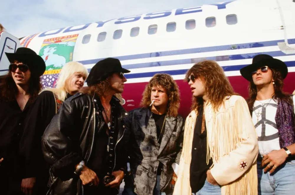 Cinderella's Tom Keifer, Gorky Park’s Alexei Belov, Scorpions’ Klaus Meine, Ozzy Osbourne and Bon Jovi’s Jon Bon Jovi and Richie Sambora touch down in Moscow.