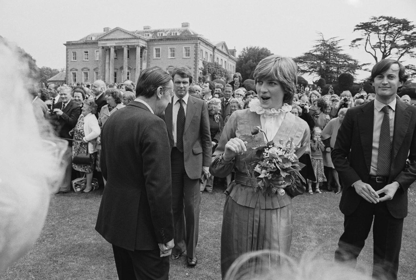 The Princess of Wales Visits Broadlands, Estate of Lord Mountbatten of Burma, in Romsey, Hampshire, 1981