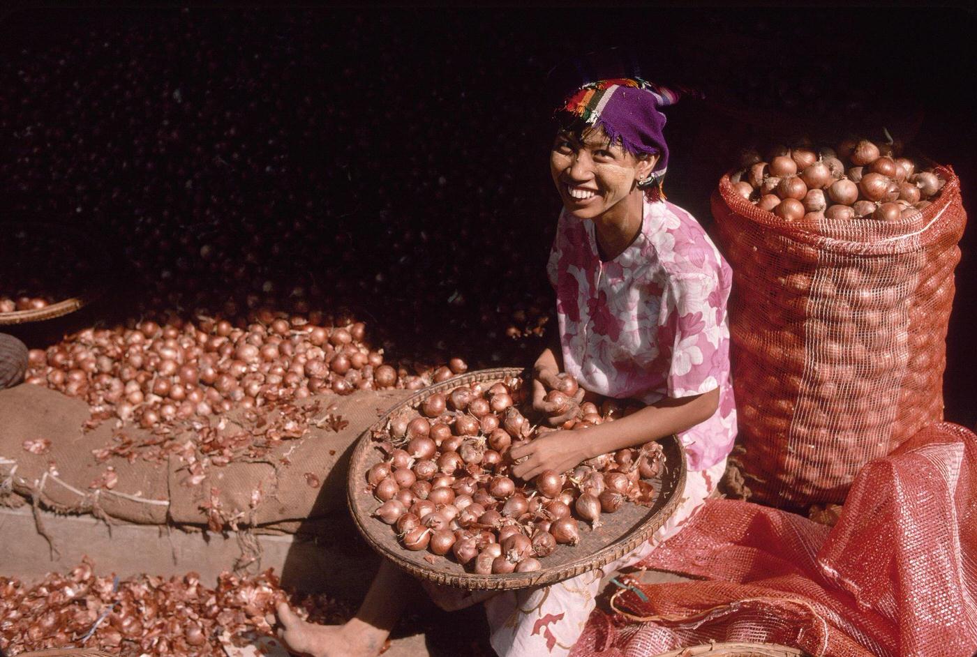 Mandalay, Myanmar - Mandalay Market, 1980s