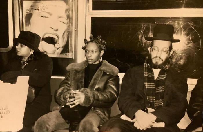 Rush Hour On The Brooklyn Bound J Train, Mid 1990’s