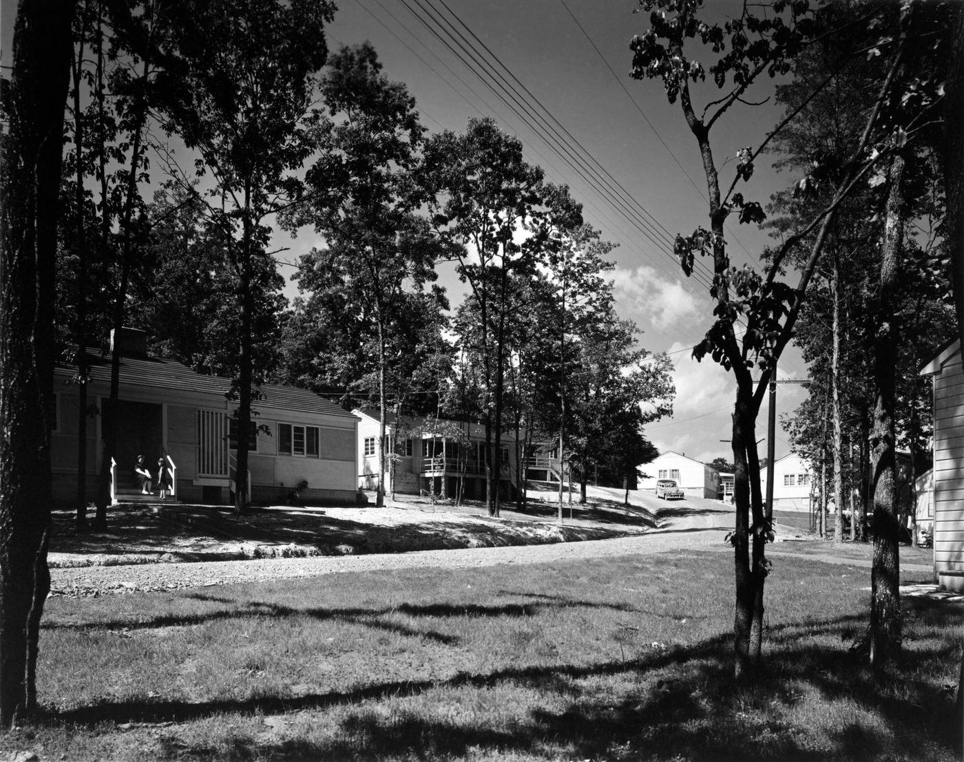Homes in Oak Ridge, Tennessee, 1944.