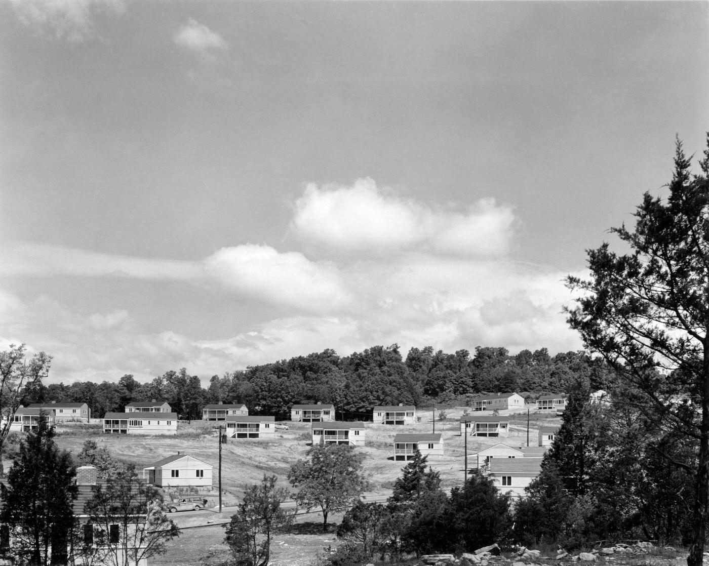 Houses in Oak Ridge, Tennessee, 1944.