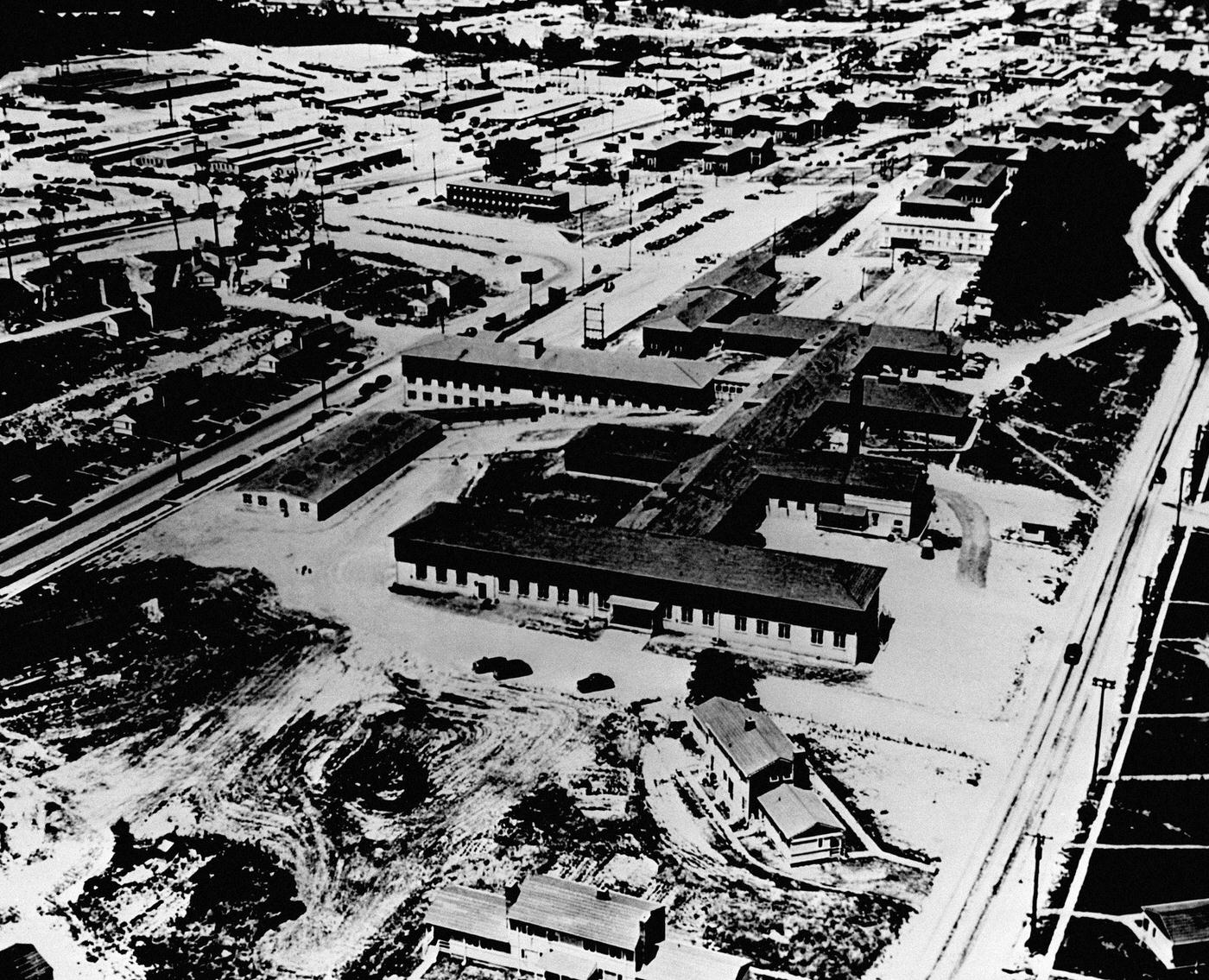 Usine Clinton, Oak Ridge, Tennessee, 1945.