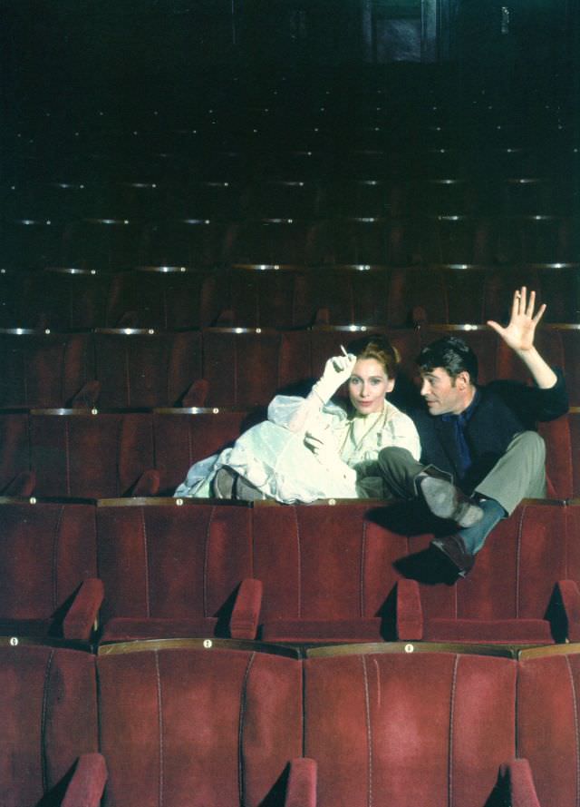 Peter O'Toole and Wife Actress Sian Phillips, Time, 1966