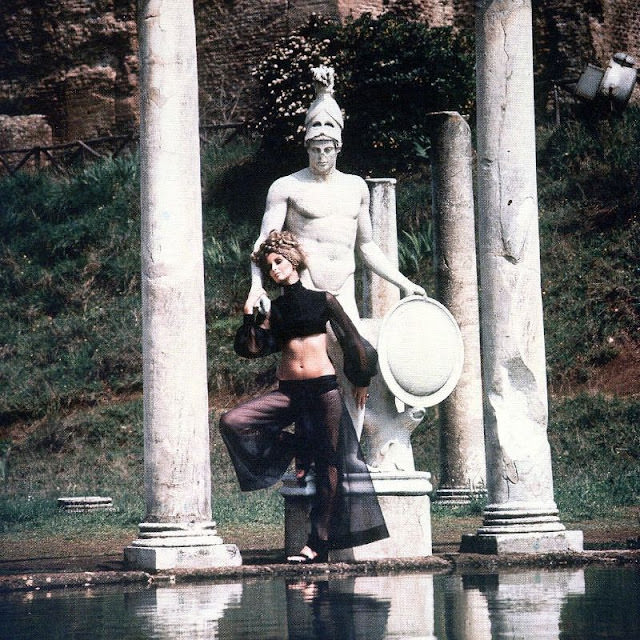 Samantha Jones, Hadrian's Villa, Rome, Italy, Time Magazine, 1969