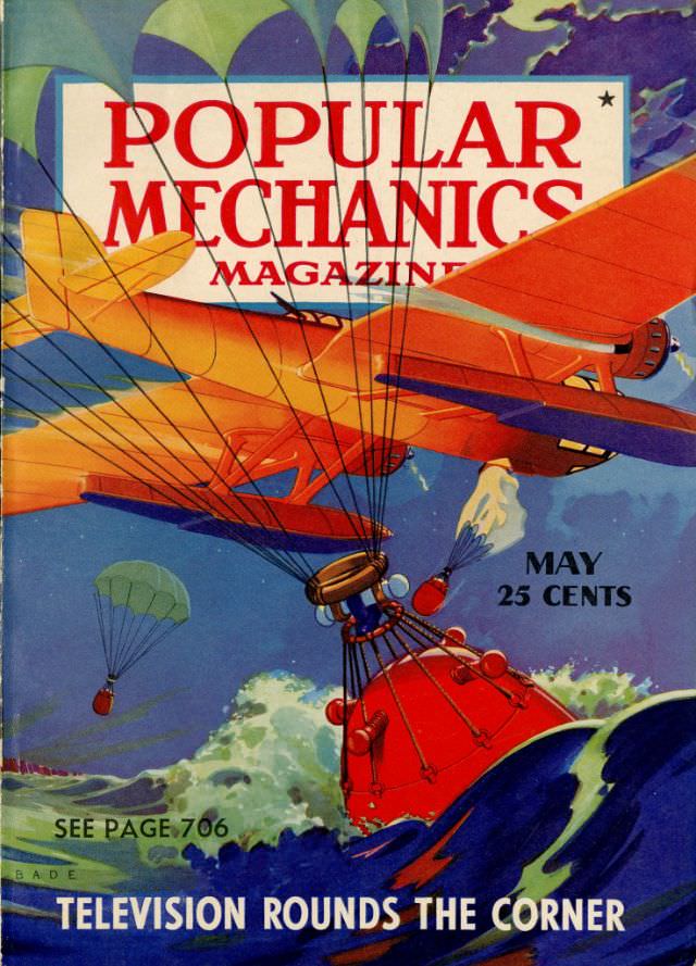Popular Mechanics magazine cover, May 1940