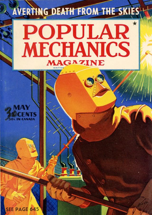 Popular Mechanics magazine cover, May 1941