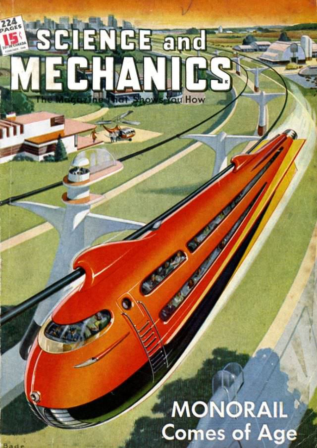 Popular Mechanics magazine cover, February 1946