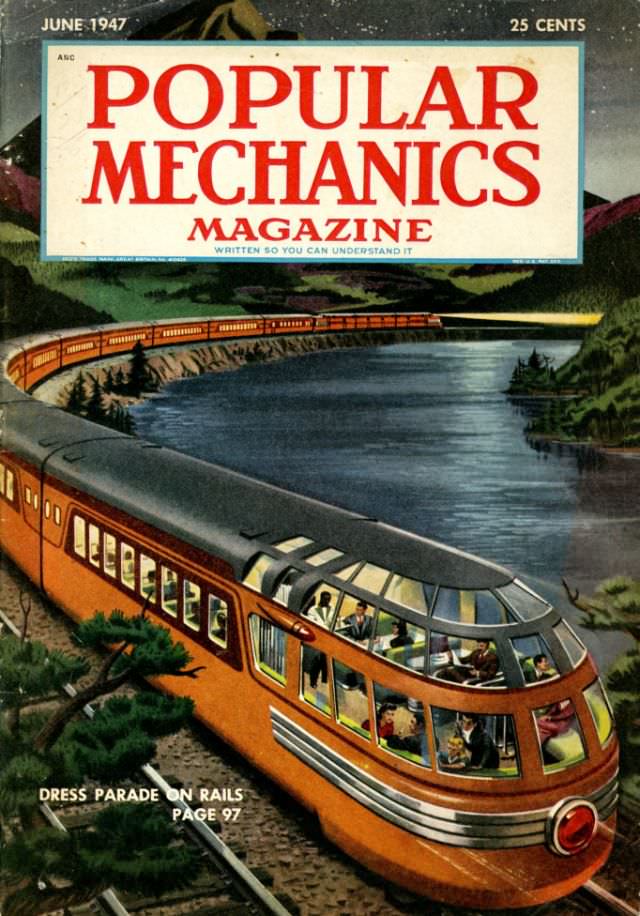 Popular Mechanics magazine cover, June 1947