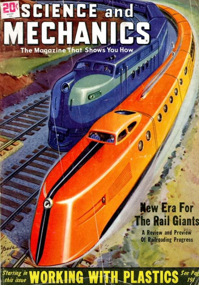 Popular Mechanics magazine cover, August 1948