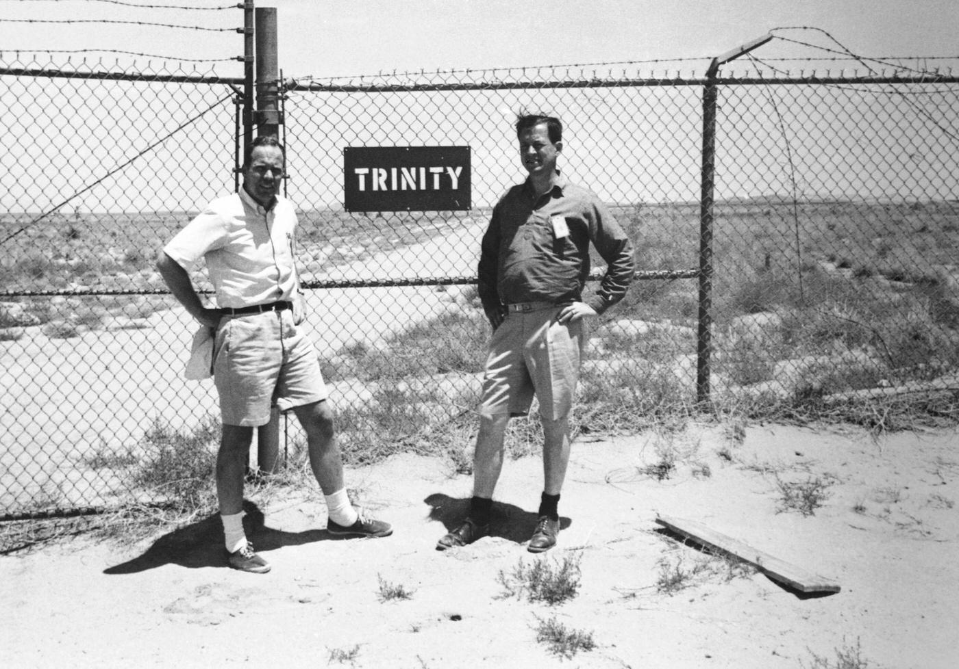 First Atom Bomb test site-Trinity, New Mexico