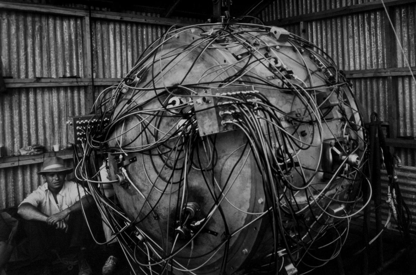 The Gadget Nuclear Device, Trinity Site, New Mexico, 1945