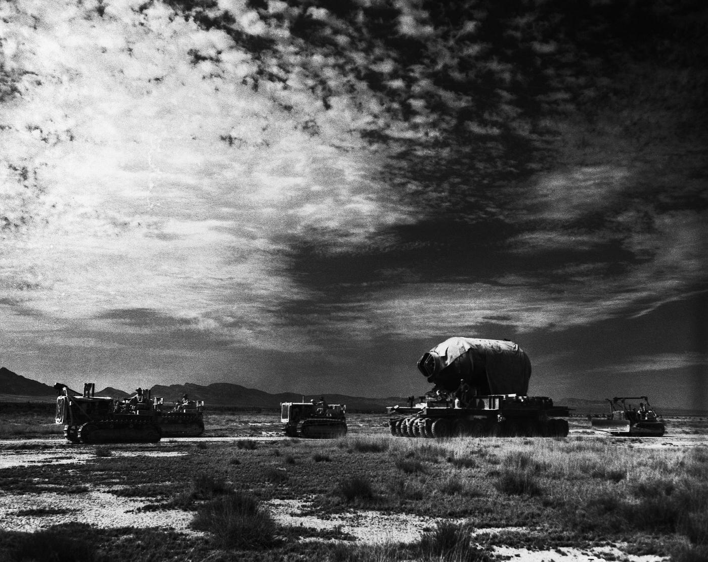 Transporting Container for Nuclear Bomb, Trinity Test site, 1945
