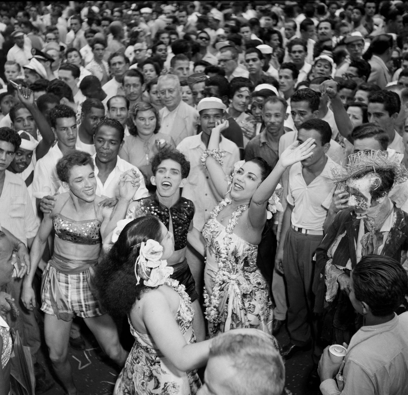 Street Party Celebration, Rio Carnival 1953