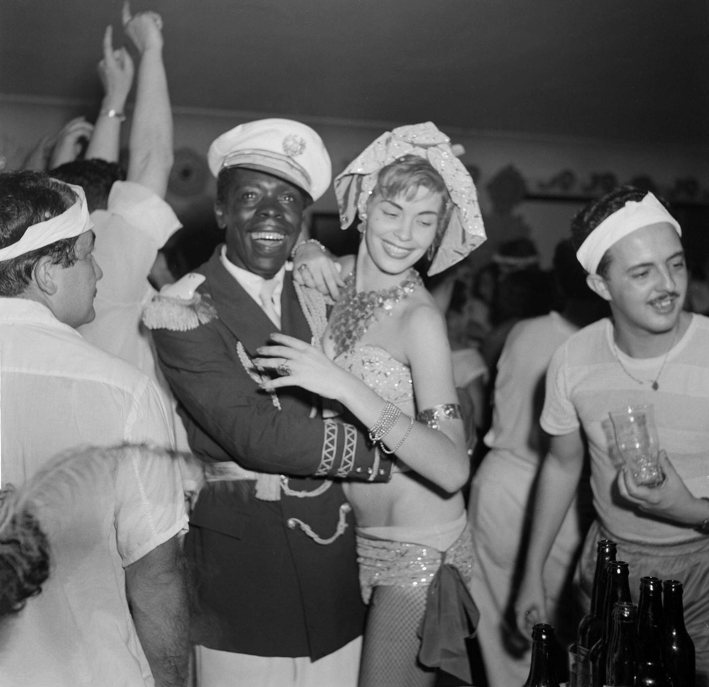 Costume Party at Carnival, Rio De Janeiro, Brazil 1953