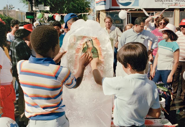Virgin Mary in the Ice, 1984