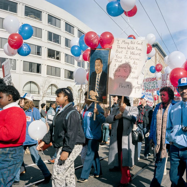 “I May Not Get There . . .” First Martin Luther King Jr. Day Parade, 1986