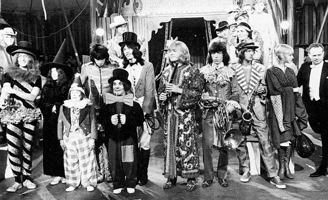 A Nostalgic Dive into the photos from The Rolling Stones Rock N’ Roll Circus