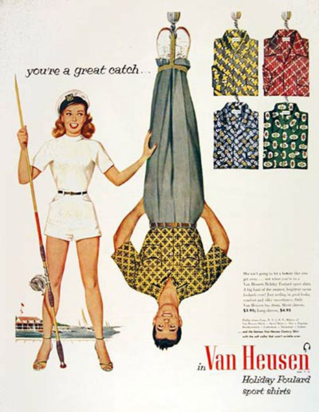 Journey Back in Time: The Unbelievable Van Heusen Shirt Ads of Yesteryears