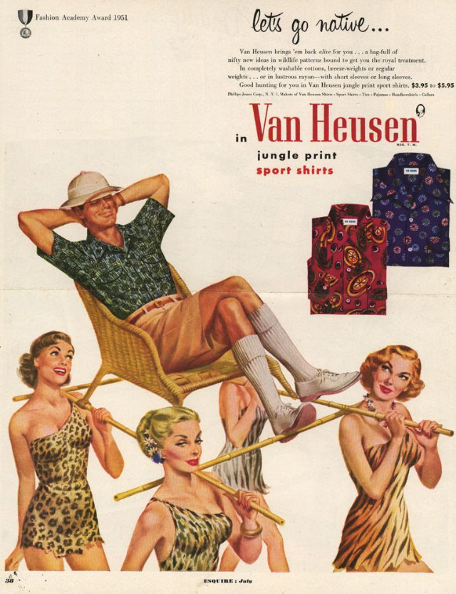 Journey Back in Time: The Unbelievable Van Heusen Shirt Ads of Yesteryears