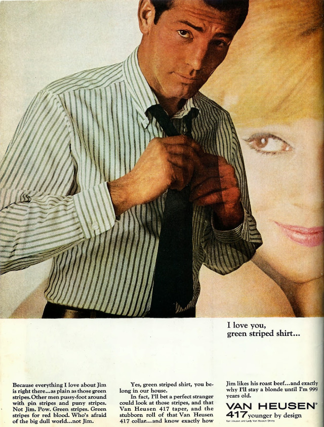 Journey Back in Time: The Unbelievable Van Heusen Shirt Ads of Yesteryears