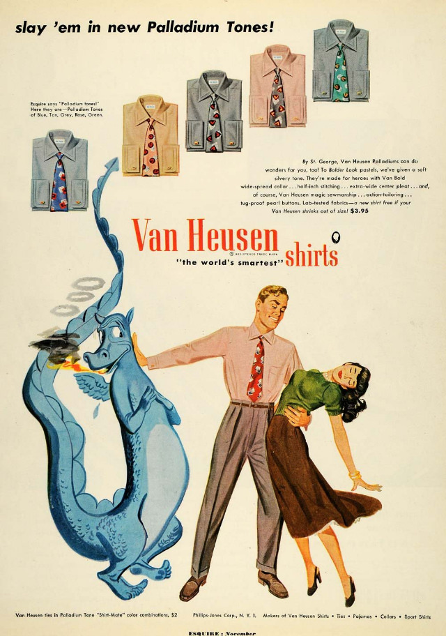 Journey Back in Time: The Unbelievable Van Heusen Shirt Ads of Yesteryears