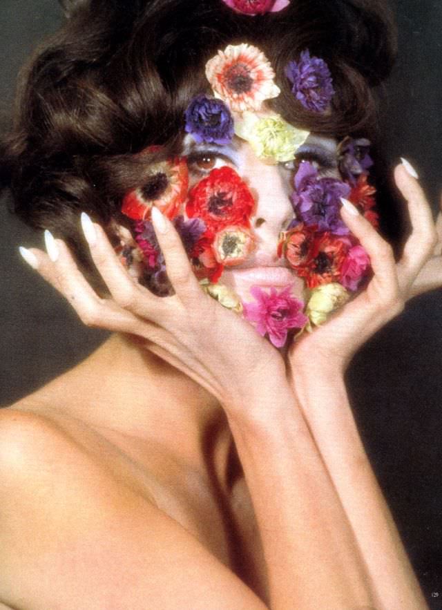 Veruschka by Franco Rubartelli, 1965