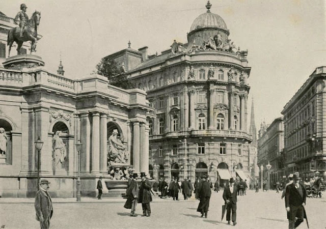 Albrechtsplatz, Vienna, 1900