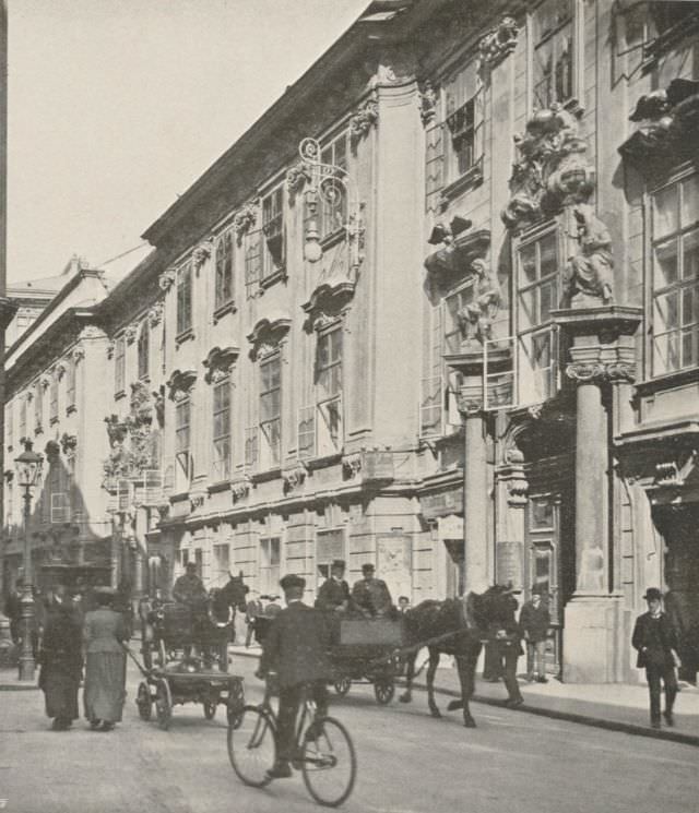 Altes Rathaus, Vienna, 1900