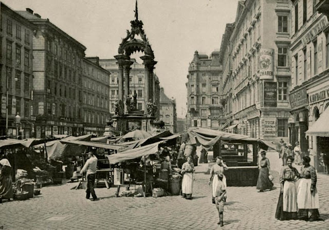 Hoher Markt, Vienna, 1900