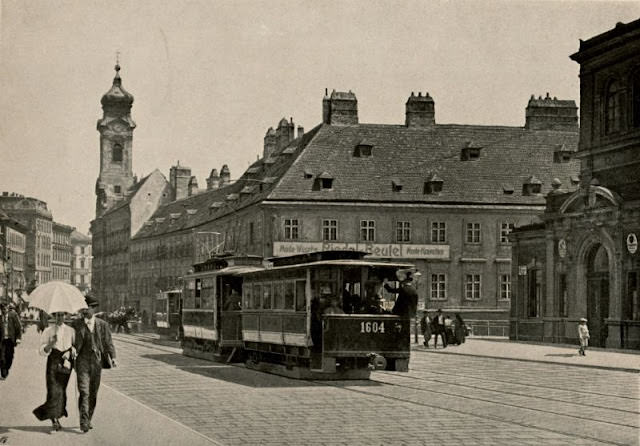 Landstrasser Hauptstrasse, Vienna, 1900