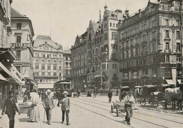 Neuer Markt, Vienna, 1900