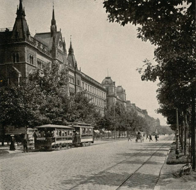 Schottenring, Vienna, 1900