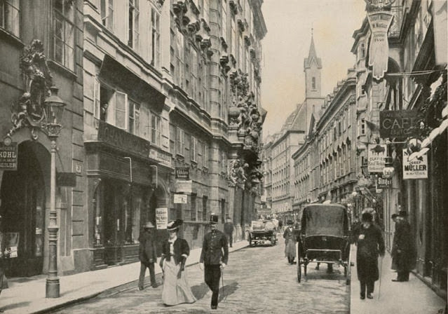 Singerstrasse, Vienna, 1900